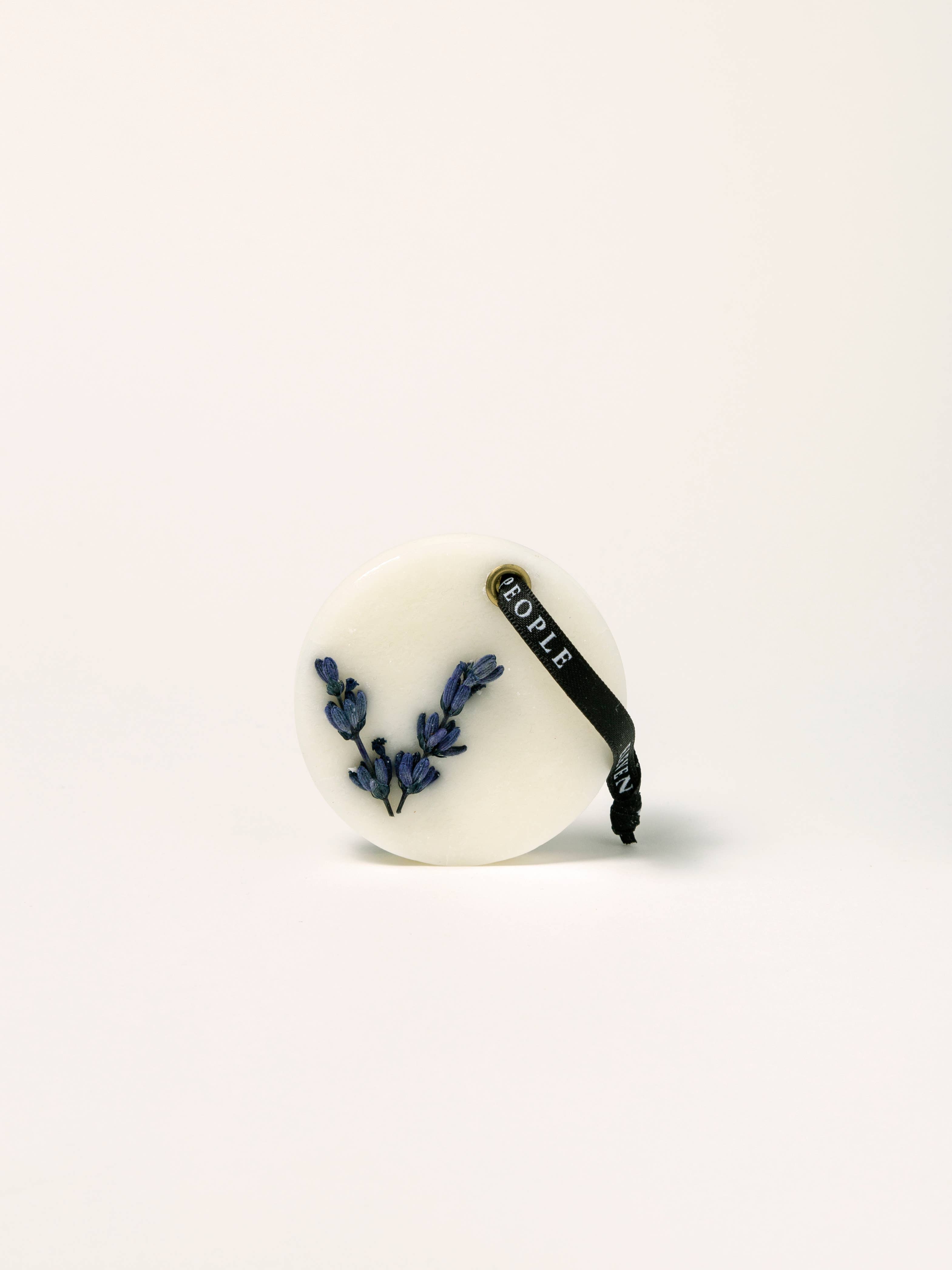 03 Lavanda, Palo Santo y Azafrán. Barra de cera aromatizante para armarios: 6 ø cm