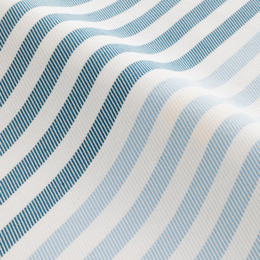 Fouta / Pareo de Playa Algodón Suave con Flecos TARSIA: Azul / 190x180 cm