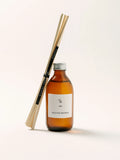 Difusor Mikado Mia de varillas de madera con aroma a lavanda, palo santo y azafrán