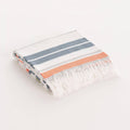 Fouta Pareo Toalla de Playa Algodón Suave con Flecos ORCEA: 190x180 cm
